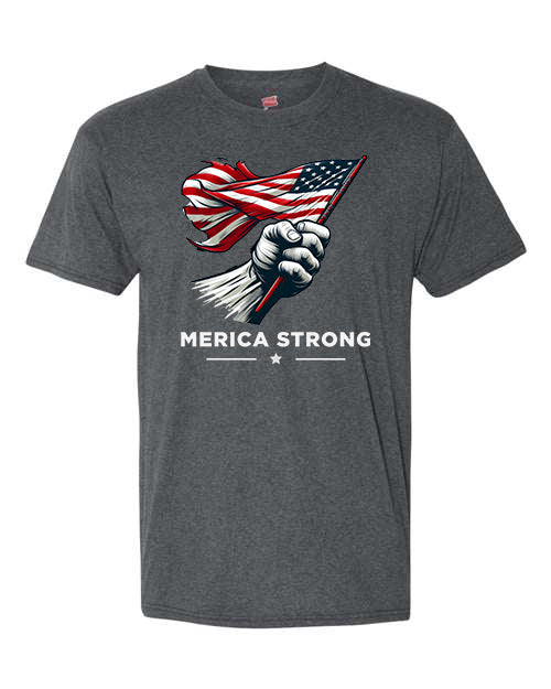 Merica Strong Hand Flag